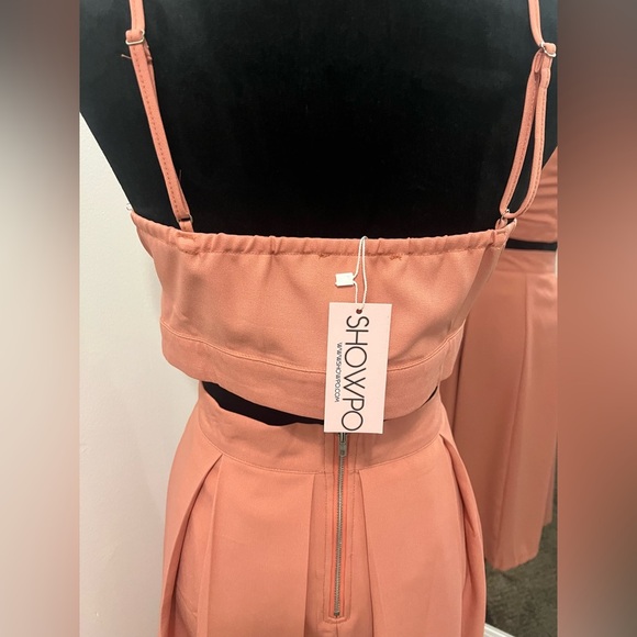 Showpo Coral A-Line Skirt Set - Picture 7 of 13